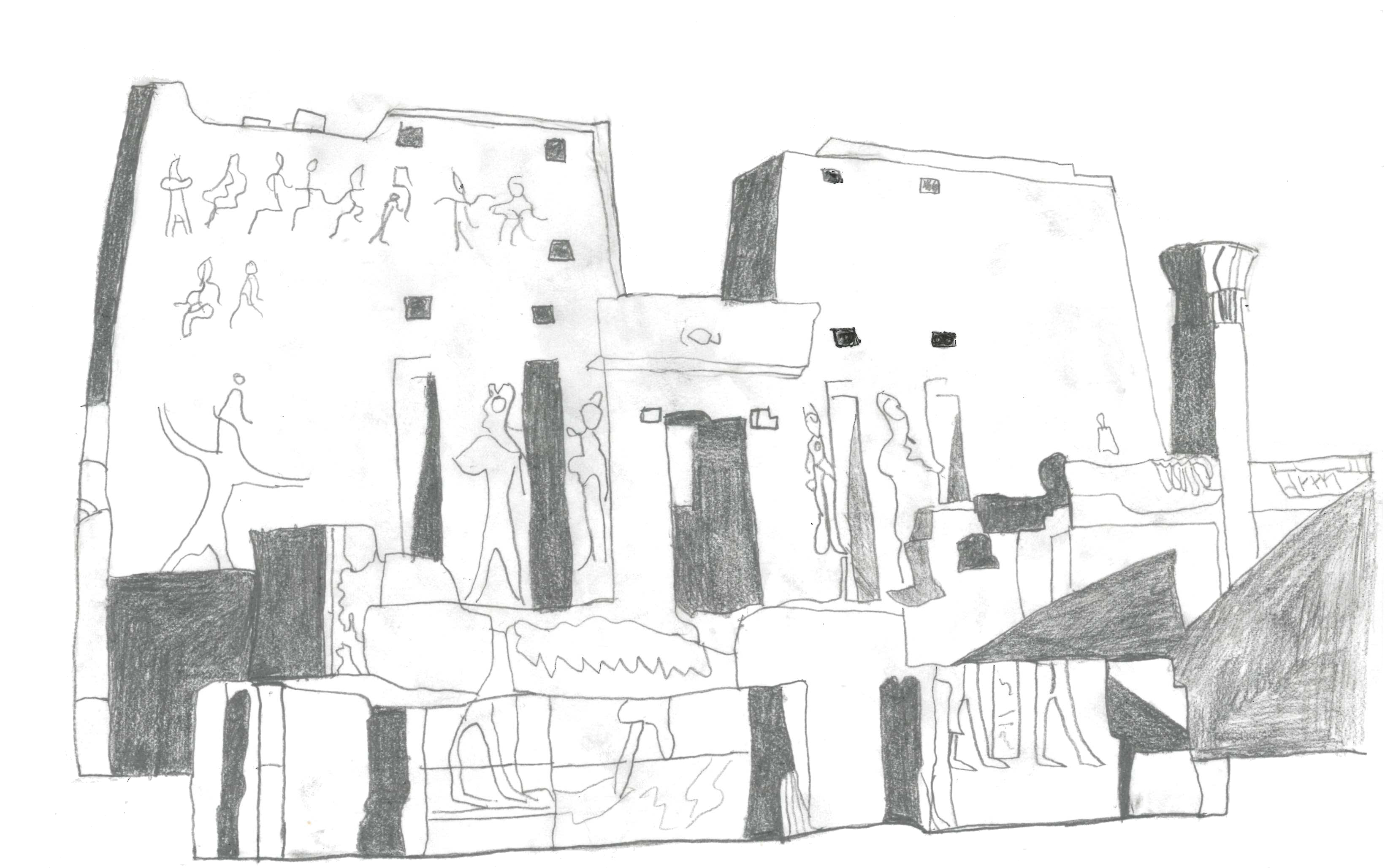 The Temple of Horus at Edfu - 237 BC