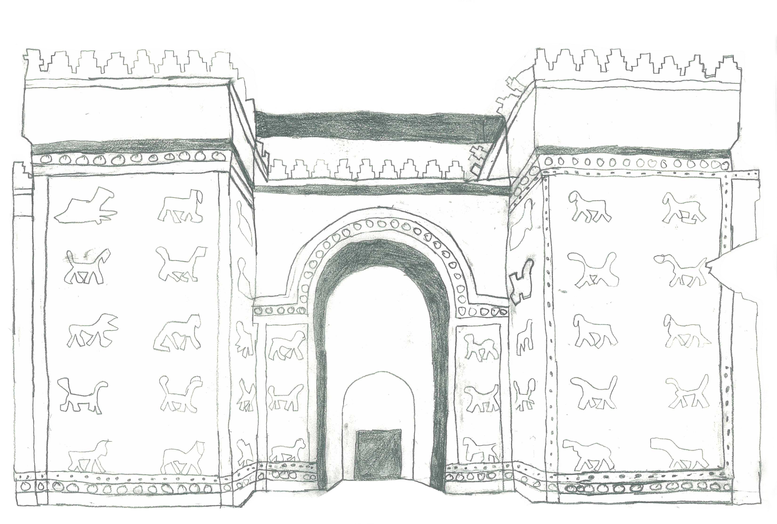 Ishtar Gate - 575 BC